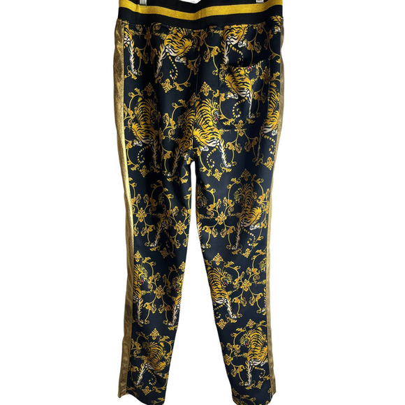 Victorious Gold Tiger Joggers Sweatpants Pants Unisex - Picture 2 of 6